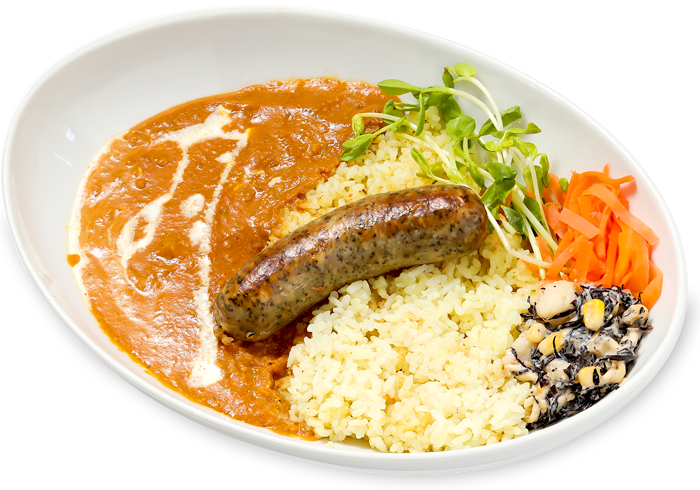 ベビーダカレー工場 ベビーダの看板メニュー 野菜の水分カレー がおすすめです